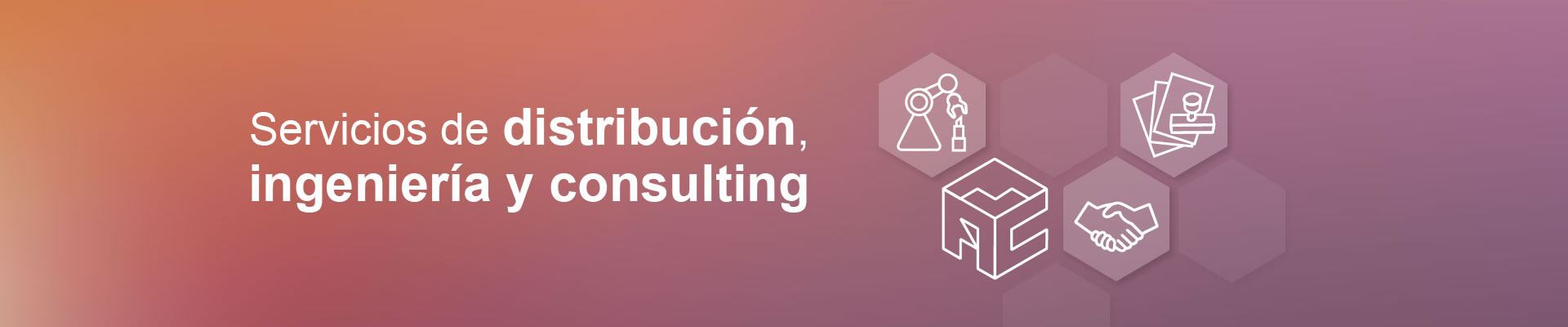 Servicio de distribución, ingeniería y consulting